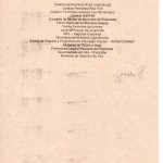 Carta aberta apresentada ao Ministério Público;