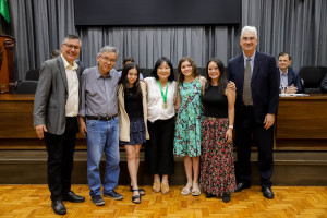 CMCTI - Homenageados Tsai e Família